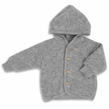 Manteau en laine - Light grey mélange - Engel Natur
